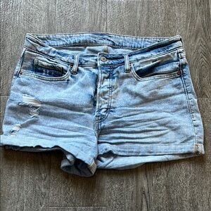 Old Navy Blue Jean Shorts Casual Cut-Off Style